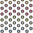 Cindeer 8 Pieces Rock and Roll Party Decorations Retro Record Garlands Vintage Record Streamer Paper Banners 50's and 60's Party Hanging Decorations for Rock Music Birthday Supplies