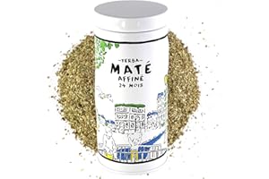 YVY MATÉ Yerba Mate Bio Affiné 24 mois Grand Cru 100g | Maté Bio et Équitable Non Fumé | récolté à maturité à la main | Boîte en fer blanc sérigraphiée | Environ 40 tasses | Énergie