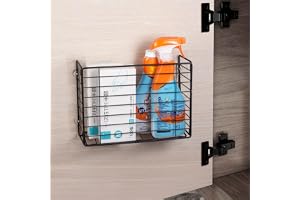 Lonian Kitchen Wrap Organizer Rack, skåpsdörr/skåpdörr/skåpdörr/väggmonterad hängande förvaringskorg för skärbrädahållare, te
