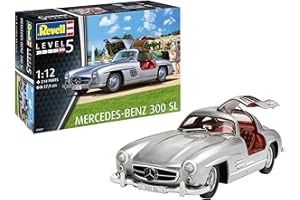 Revell 07657 - Maquette de Voiture Mercedes Benz 300 SL à Construire, échelle 1/12