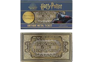 Fanattik Harry Potter Hogwarts Expresstågbiljett begränsad upplaga metallkopia