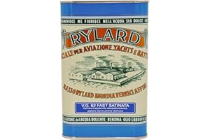 RYLARD VG 62 Fast Vernice Trasparente oleopoliuretanica per Legno, Satinata