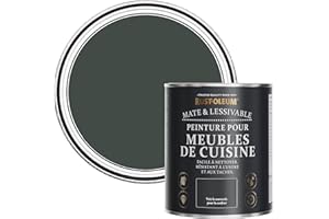 Rust-Oleum Peinture Verte pour Meubles de Cuisine, Finition Mate - After Dark 750ml