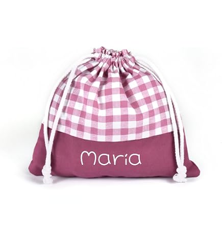 Bolsa De Merienda Personalizable Para Niños - Diseño Pirata Con Texto Personalizado (nombre), Cierre De Cordón, Poliéster Lavable. Ideal Para Cole, Guardería, Excursiones.
