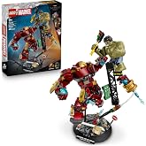 LEGO | Marvel Epic Battle: Hulkbuster vs. The Hulk - Superhero Toy w/ 2 Action Figures & Iron Man Minifigure - Avengers Gift 