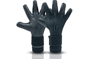 ‎GRIPMODE GRIPMODE Blackout Hybrid 2.0 Torwarthandschuhe - Torhüter Handschuhe mit Belag aus Griptec® Latex für jedes Wetter - Fußball-Torwarthandschuhe für Kinder, Jugendliche & Erwachsene - Größe 7-11