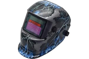XTRM WELDING HELMET XTRM AUTO DARKENING WELDING HELMET Hi-Tech Grinding CE Approved Solar Power Function Professional Protective Gear Welding Tig Mig Arc Welders Mask Helmet + Lens