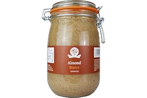 ‎NUTURAL WORLD Nutural World - Cremige Mandelbutter (1kg) - *** Neue Verpackung *** - Great Taste Award Gewinner