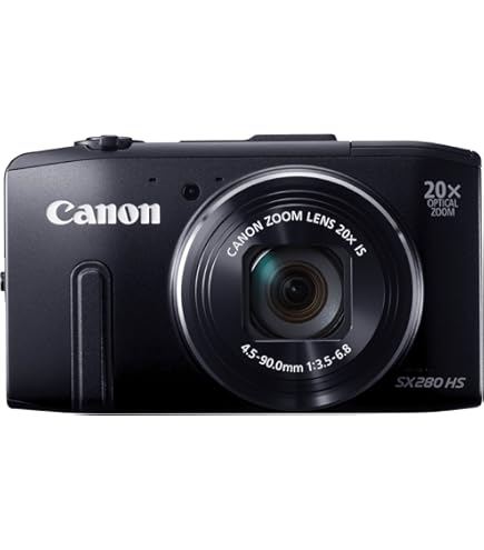 Canon PowerShot SX280 HS Compact Digital Camera - Black (12.1MP