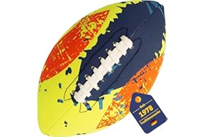 ‎BEST SPORTING BEST SPORTING Neopren American Football 27cm I Wasser Football aus Neopren I American Football für Strand & Garten I Mini Football I Wasser Ball weich & leicht I Wasserspiel Kinder & Erwachsene
