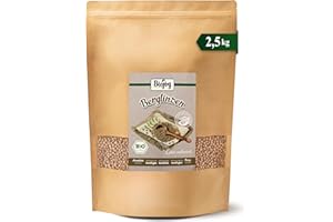‎BIOJOY Biojoy BIO-Linsen braun (2,5 kg), getrocknet und ganz, Berglinsen, ohne Zusätze