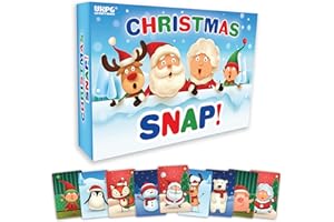 UKPG Christmas Stocking Filler CHRISTMAS SNAP For Children, Family, Kids, Christmas Party, Christmas Family Game, Christmas eve box fillers, Christmas stocking fillers