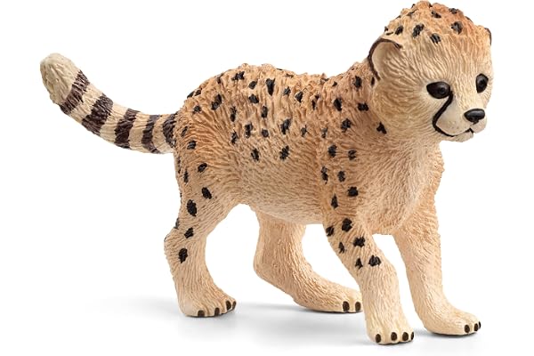 Schleich Cheetah Baby | Spelfigur från 3 år | detaljerade djurfigurer
