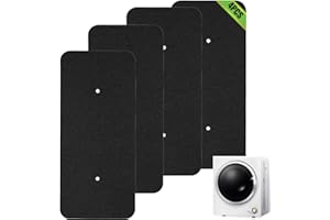 WLHFDC 4 Pezzi Filtro Asciugatrice Candy,Filtri per Asciugatrice Hoover Candy 40006731,Filtro per Scambiatore 275 x 125 x 10 mm,Filtro in Spugna per Asciugatrice a Condensazione e a Pompa di Calore