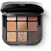 لوحة ظلال العيون KIKO Milano Glamor متعددة اللمسات النهائية 02 | لوحة تحتوي على 9 ظلال عيون، بلمسات نهائية مختلفة