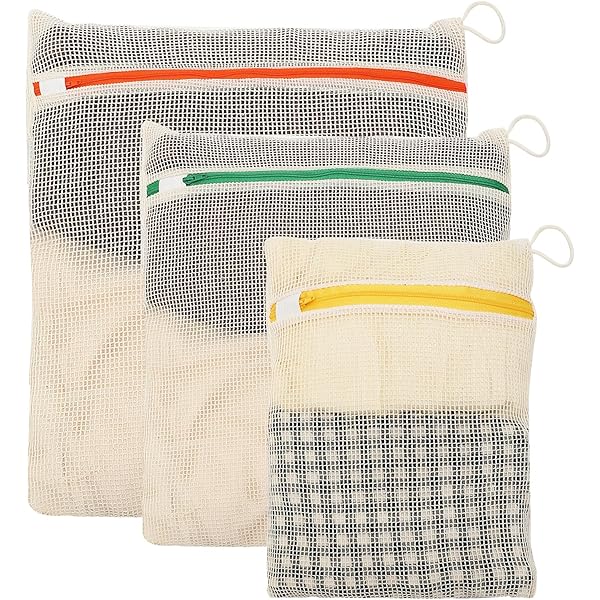 Otraki 2 stuks wasnet groot, wasnet voor wasmachine 60 x 90 cm, met trekkoordsluiting, wasnet fijnmazig, voor gordijnen, tapijten, badhanddoek, beha-wasnet (wit, 60 x 35,43 inch