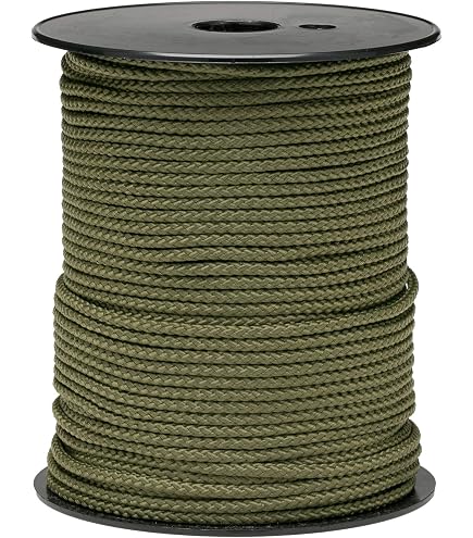 Corde Tressée Polypropylène 3mm X 40m Vert Fluorescent - Corderie Italiane Loisirs Fantasy UV Stabilisée