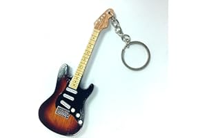 MUSIC LEGENDS COLLECTION Porte-clés en bois en forme de la guitare Ritchie Blackmore de Deep Purple