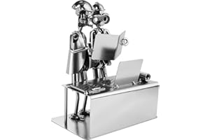 BRUBAKER Vite Uomo Engineer - Figura in Ferro Fatta a Mano Uomo di metallo Technician - Idea Regalo in Metallo per Ingegneri