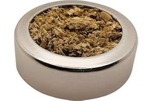 Trace Gadgets - Bradley Smoker Bisquettes Saver - Wiederverwendbare Aluminium-Pucks - Füllen Sie mit Holzspänen und Rauch - Premium leichtes eloxiertes Aluminium - Puck Saver - Cup Shape (6 Stück)