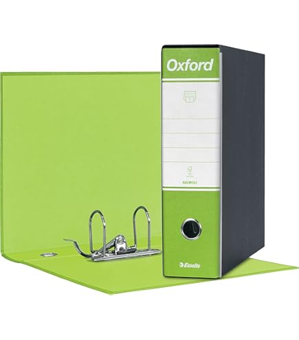 thumbnail image 2 of Esselte Oxford Binder - 8cm Spine Commercial Recorder Blue 390783800 2 of 11