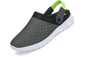 SAGUARO Unisex Clogs Sommer Hausschuhe Leicht Gartenschuhe Gr. 36-48