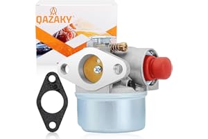 QAZAKY Carburetor Compatible with Tecumseh 640004 640014 640017 640017A 640017B 640025 640025A 640025B 640025C 640117 640117A 640117B 640104 640135A OH195EA OH195XA OHH45 OHH50 OHH55 OHH60 OHH65 OH195