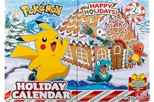 Jazwares PKW3066 Kalendarz Adwentowy, Wielokolorowy, 24 Sztuki