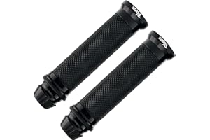 ‎SIMDA PRO Universal Motorrad Lenkergriffe Griffe 22 mm - 24 mm für Roller Mopeds Hochwertige Anti-Rutsch Motorradgriffe hochwertige Gummi Griffe aus CNC Aluminium - Premium Design