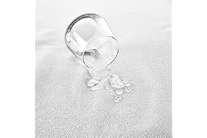 Asia Linens Terry Towel Waterproof King Size Mattress Protector 152x200 cm, Hypoallergenic, Moisture Wicking Mattress Cover, Mattress Protector King Size Fitted Style All Around Elastic 30cm Deep