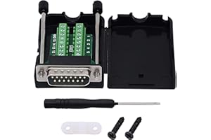 CERRXIAN Adapter DB15 15-pinowy adapter do złącza terminala moduł sygnałowy z obudową (męski 1)