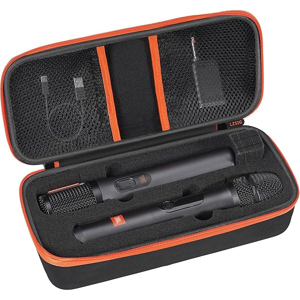 Borsa Portaoggetti Impermeabile Per Microfono Wireless JBL – Capiente, Con Tracolla, Protegge Da Urti E Polvere