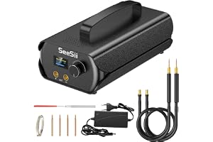 Seesii Bärbar punktsvetsare, Punktsvetsningsutrustning för batterier med farad kondensator 3000F 120 Justerbara redskap för N