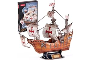 CUBICFUN Puzzle 3D Statek Santa Maria