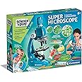 Clementoni- Super Microscope Set: Scientific Experiments Kit for Kids, Magnify Up to 1200x! (8+ Years)
