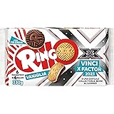 Pavesi Snack Ringo Vaniglia Formato Famiglia, Biscotti Farciti con Crema alla Vaniglia, Snack Dolce per Merenda o Pausa Studi