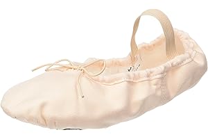 SANSHA 5C Tutu-Split Scarpette da Danza - Mezze Punte per Adulto, in Tela.