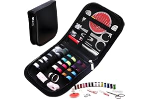 NOKWOCY Kit Cucito,Kit Cucito da Viaggio,Set Cucito,Set Cucito da Viaggio,Include aghi,Filo,Forbici, Misura - Cucitura Pratica di Mini da Viaggio per Principianti,viaggiatori,Bambini,Kit da Cucito