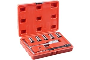 DAYUAN 7PC Professionale Diesel Iniettore Sedile Cutter Cleaner Tool Set di Rimozione Carbonio