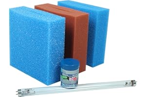 Paquet d'entretien pour Filtre de bassin : Oase Biotec 5 avec Bitron 15