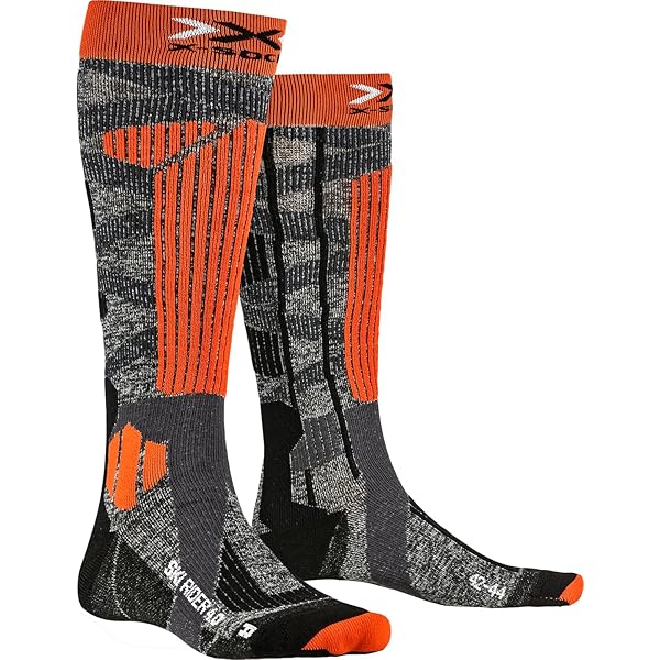 Calze Invernali Da Sci X-Socks Ski Rider 4.0 Donna - Tecnologia Helixcoil, Made In Italy