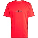 adidas Men's Essentials Linear Single Jersey T-Shirt