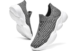 KEFOERDI Zapatillas Mujer Deportivas Zapatos Running Caminar Ligeros Comodos Casual Sin Cordones Gimnasio Sneakers 35-43 EU