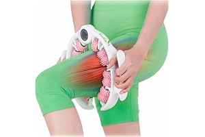 ECOEARTH Cellulite Massage Roller - Handheld Fascia Massager with Detachable Handles - Anti Cellulite Tool for Legs, Thighs, Buttocks & Belly - Deep Tissue Muscle Roller