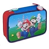 SUPER MARIO - Astuccio Organizzato 3Zip 43Pz Grafica Ass. 2020/2021