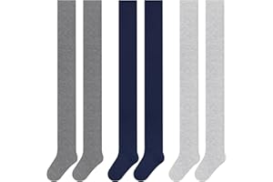 L&K-II Collant bimba collant bambina e bambino in maglia multicolore 2710