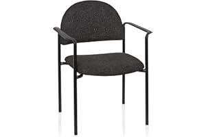 HJH Office 704331 conferenza rivestita XT 700 Riunioni con Braccioli, Visitatore, Tessuto Grigio