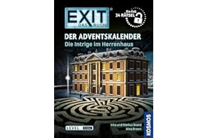 EXIT® - Das Buch: Der Adventskalender: Die Intrige im Herrenhaus. 24 Escape Room Rätsel zu Weihnachten für Erwachsene und Jugendliche.