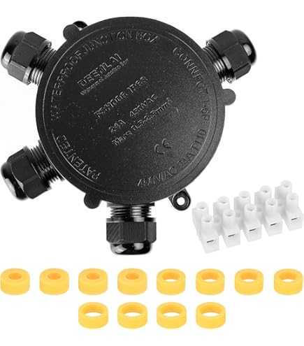 Pozzetto Elettrico FIRST PLAST PCE 270x270x240mm - Chiusura Ermetica Grigio Per Cavi - Foto 8