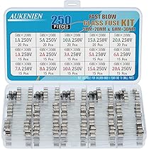10pcs F1AL250V 5 X 20MM 1A Fast-Blow Glass Fuse 250V (3/16 In X 3/4 In) Fast-Acting - Foto 6